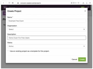 Create a project